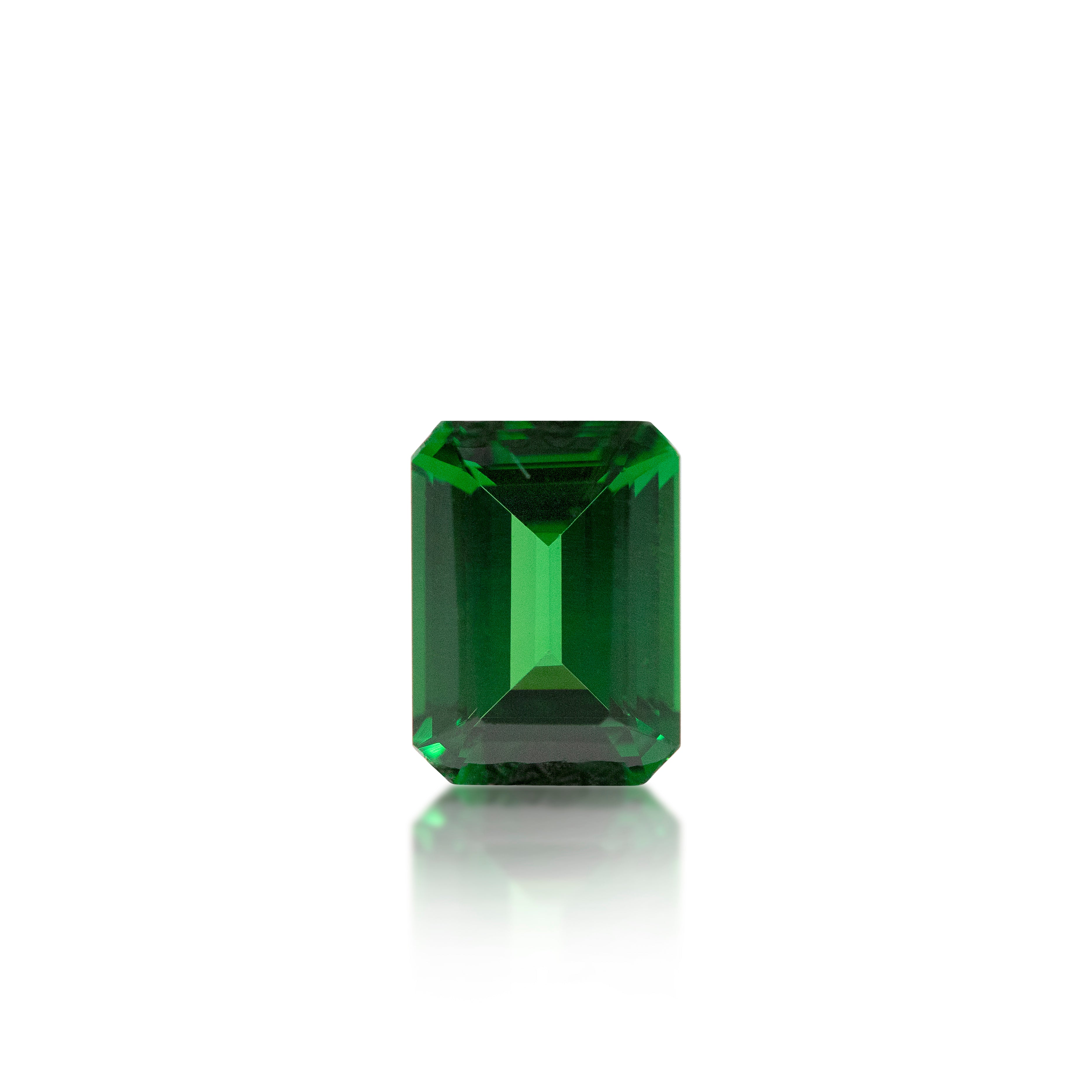 0.93ct Tsavorite Garnet Emerald Cut