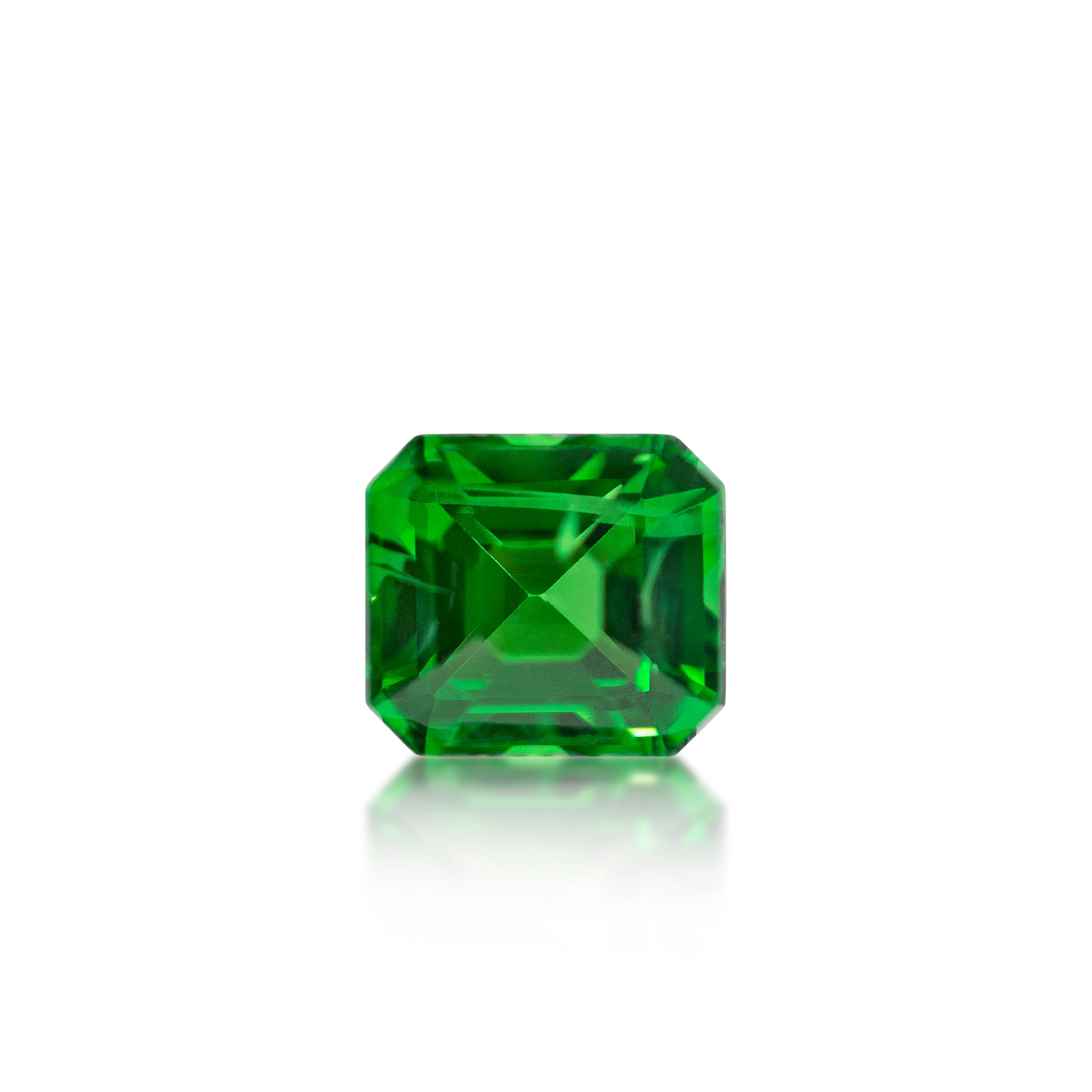 1.12 ct Asscher Cut Tsavorite Garnet