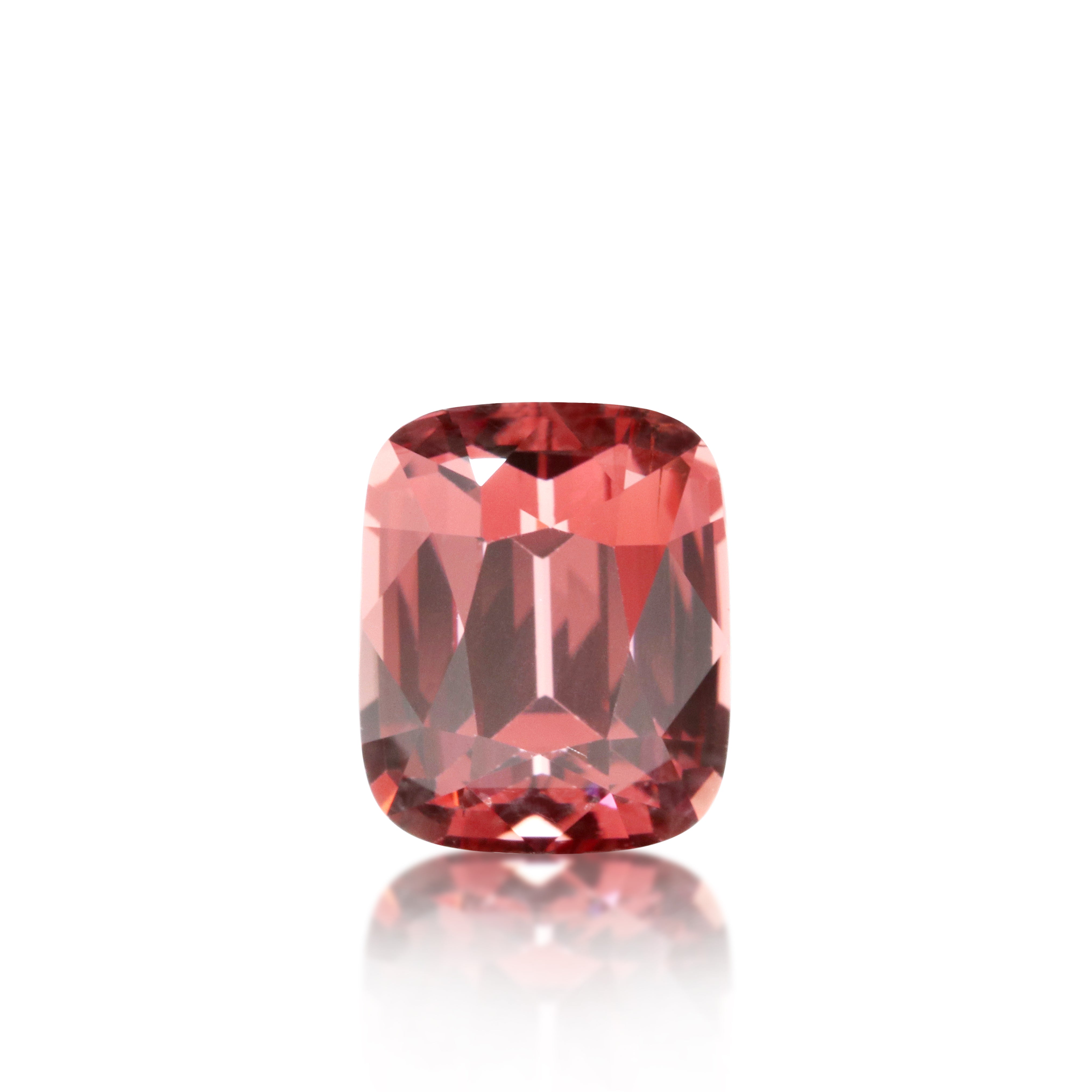Malaya Garnet | 1.57ct Cushion Cut | Loose Gemstone
