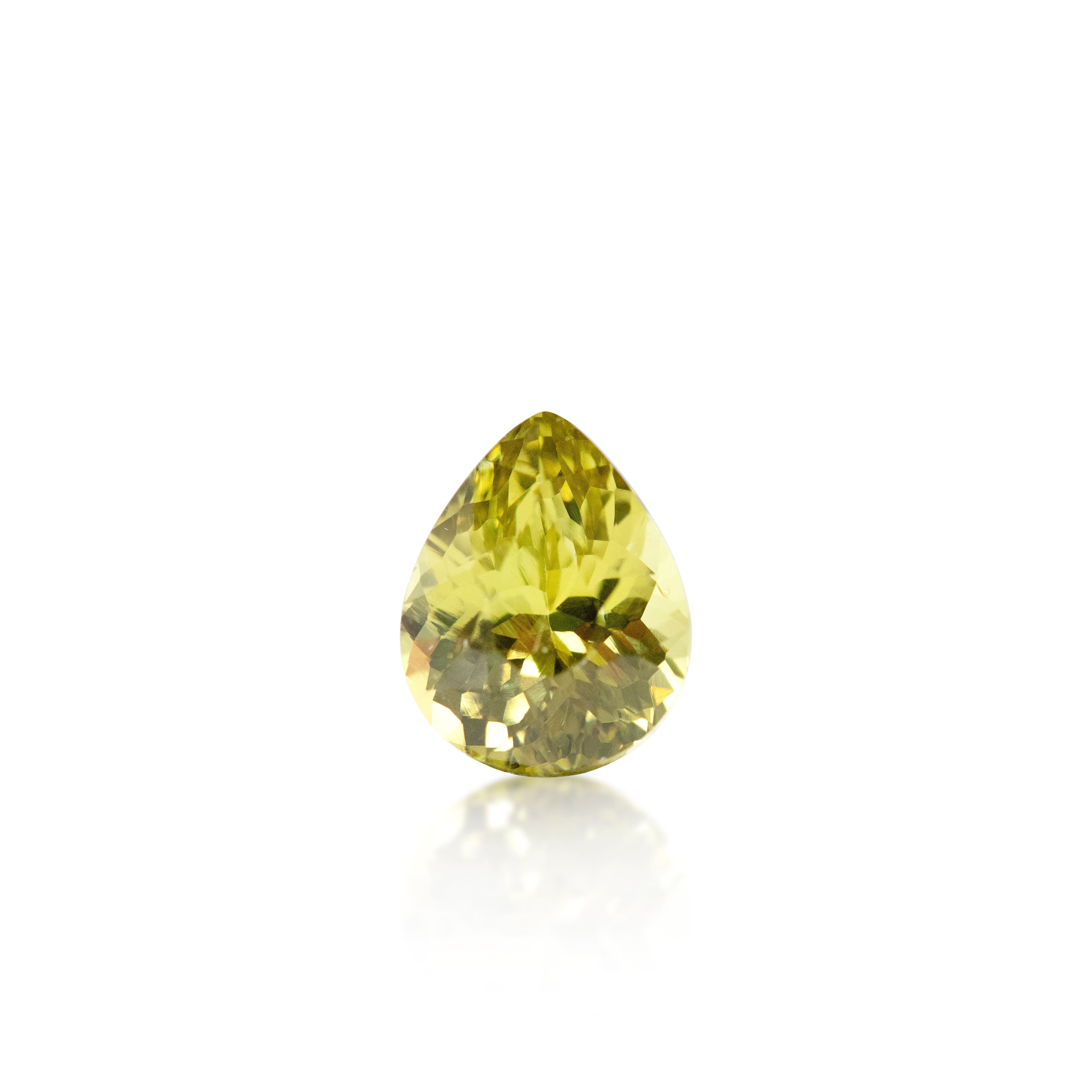 2.14ct Malaya Garnet Pear Cut