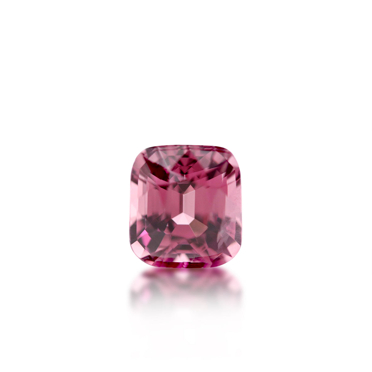 3.32 ct Malaya Garnet Cushion Cut | Loose Stone