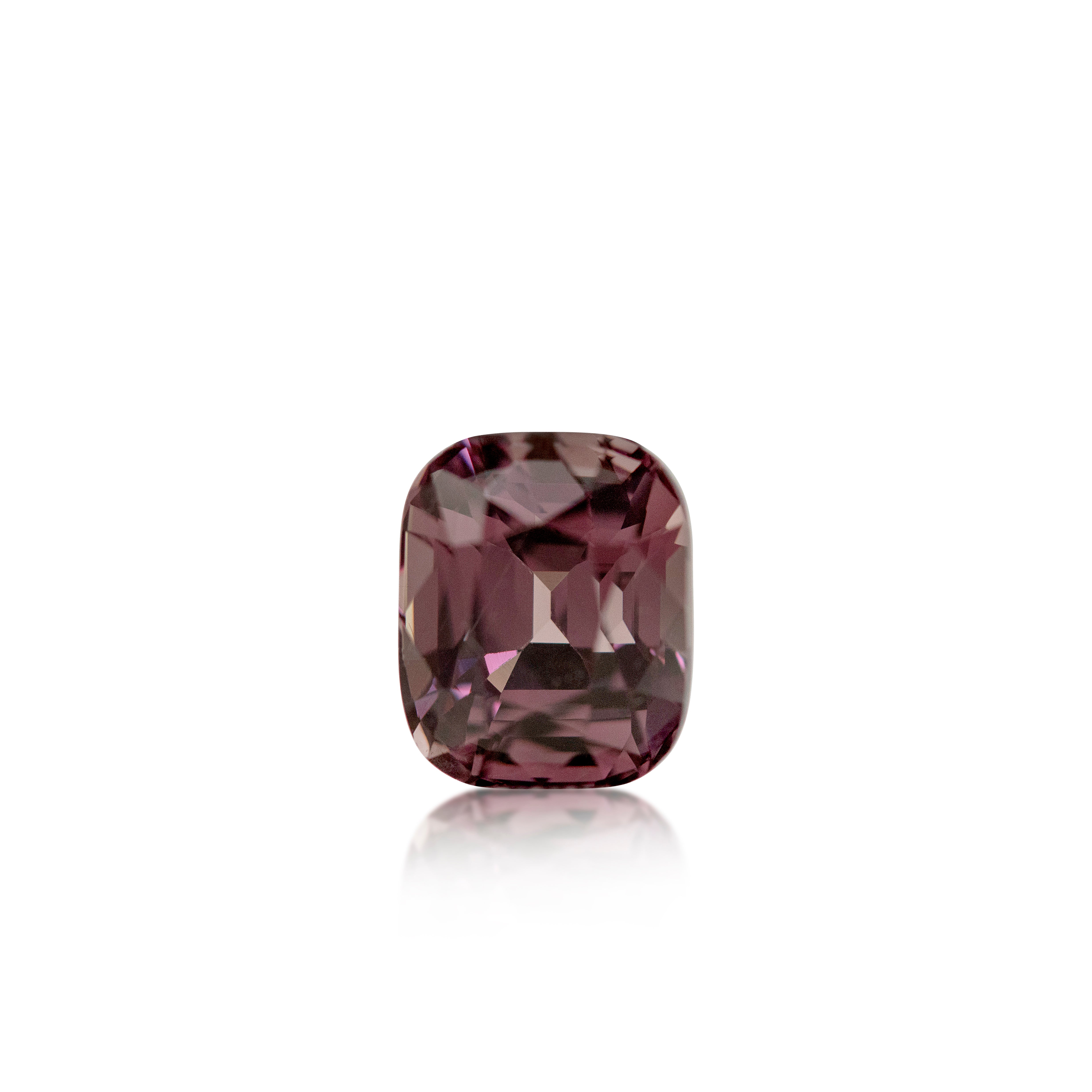 Malaya Garnet | 3.82 ct Cushion Cut | Loose Gemstone