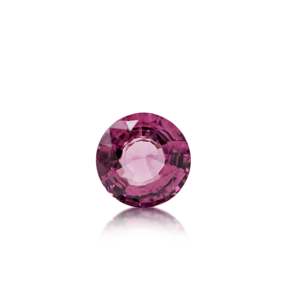 Pinkish Purple Garnet — 4.10 ct Round | Loose Garnet