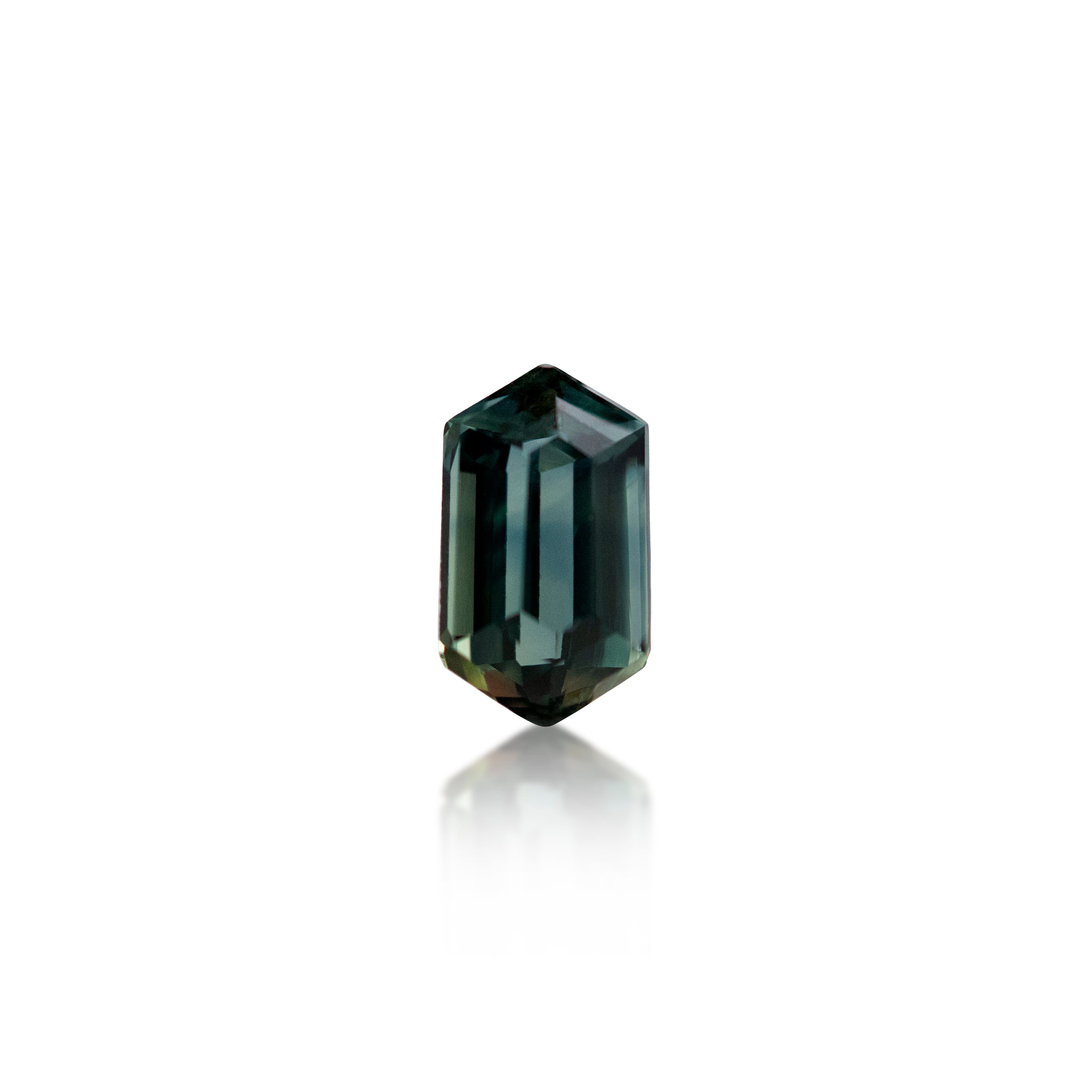 0.83 ct Hexagonal Cut Sapphire