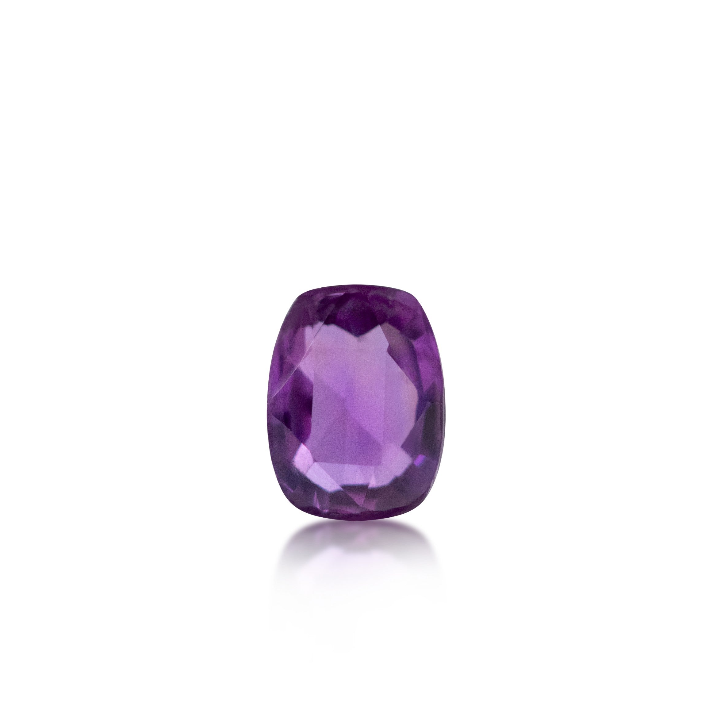0.97ct Pinkish Purple Cushion cut Australian Sapphire