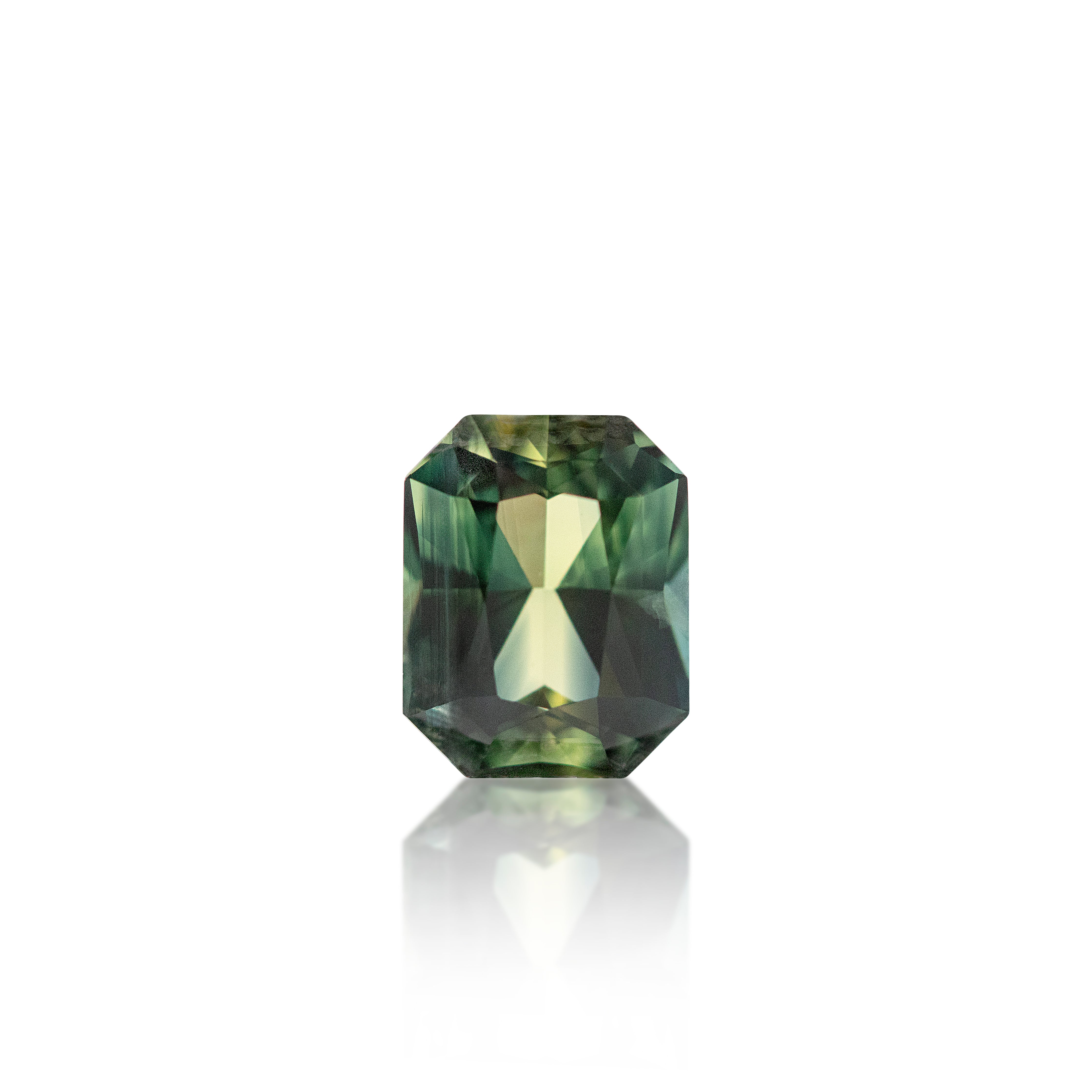 1.84ct Parti Sapphire Radiant Cut