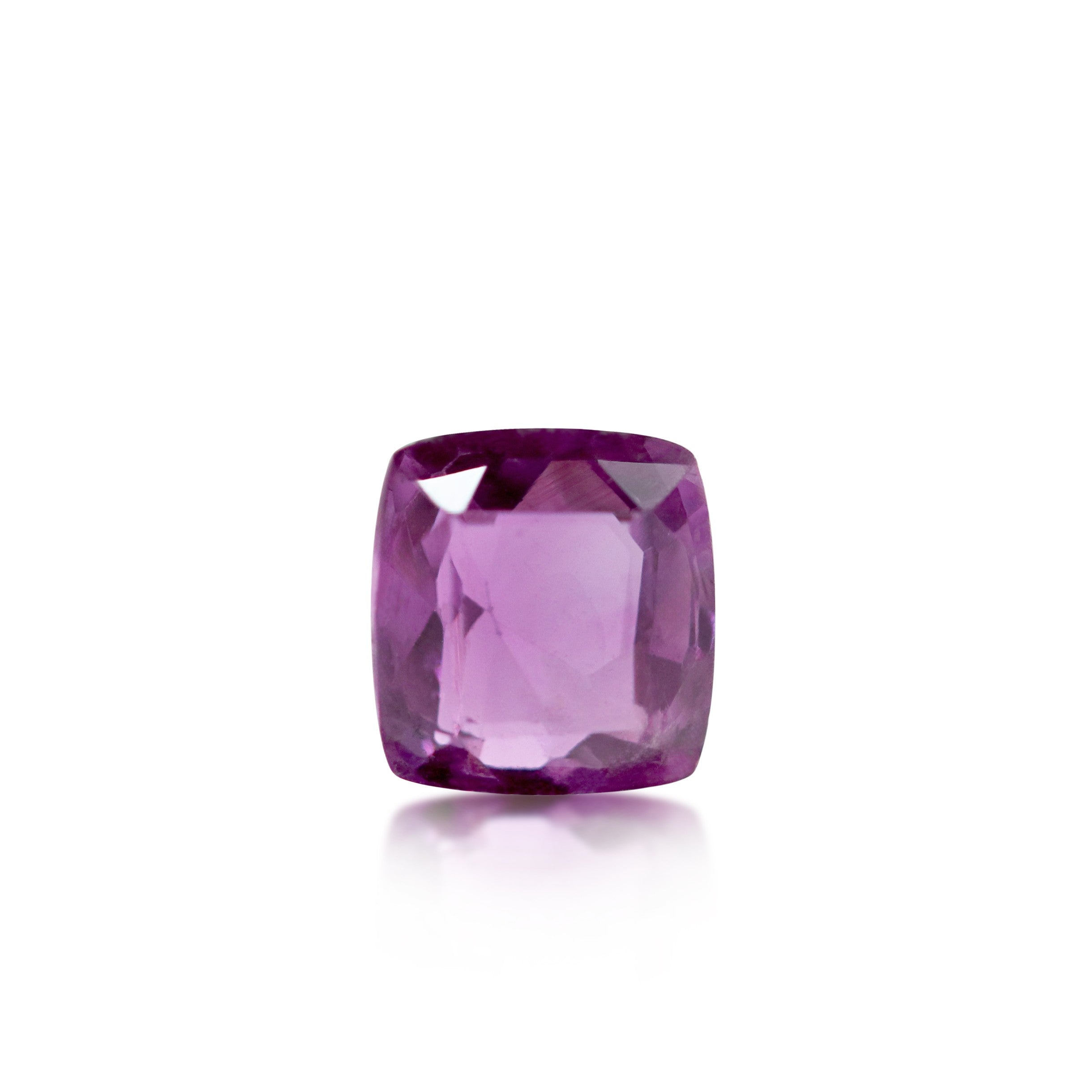 1.89ct Purplish Pink Cushion cut Sapphire