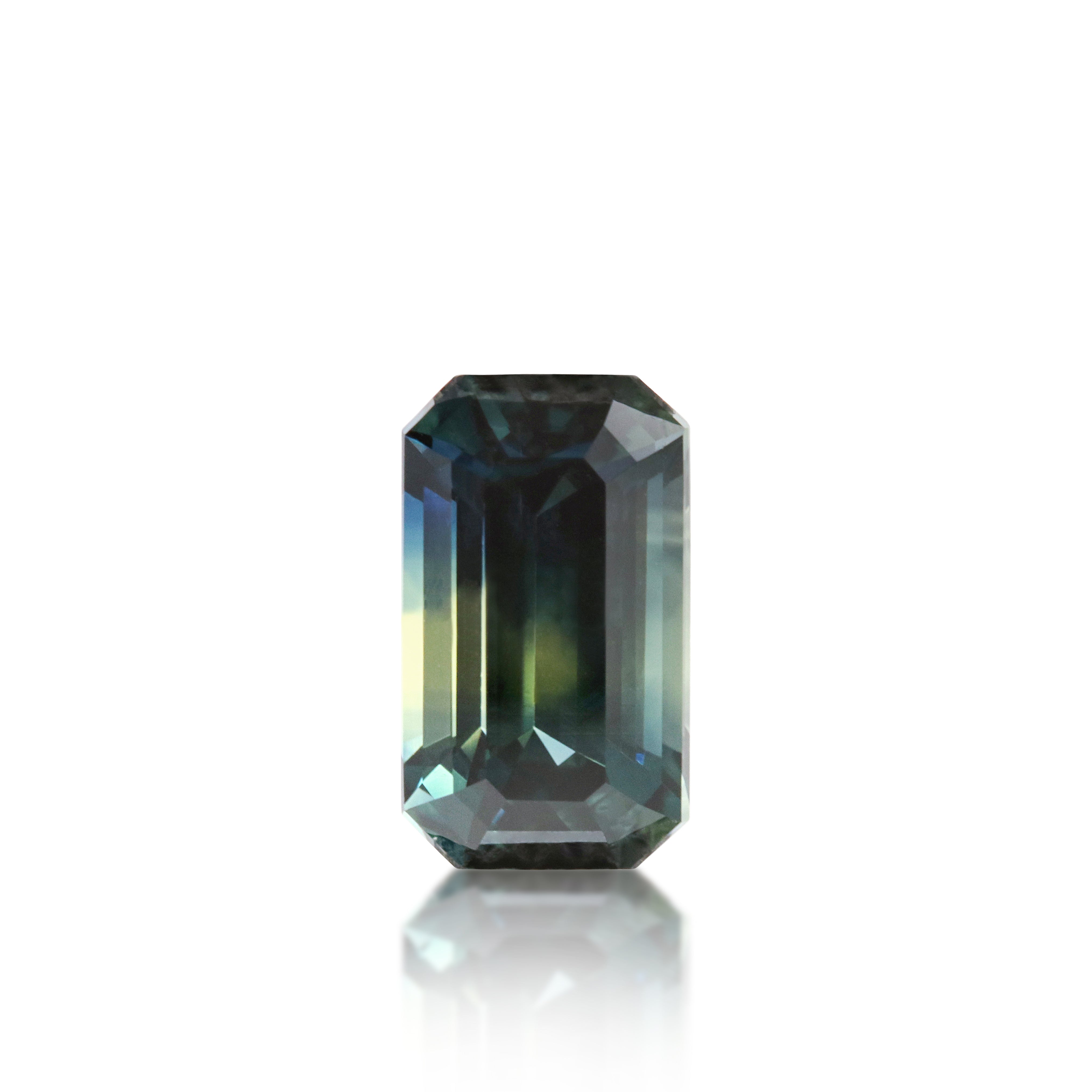 Australian Sapphire — 2.25 cts Emerald | Parti Sapphire