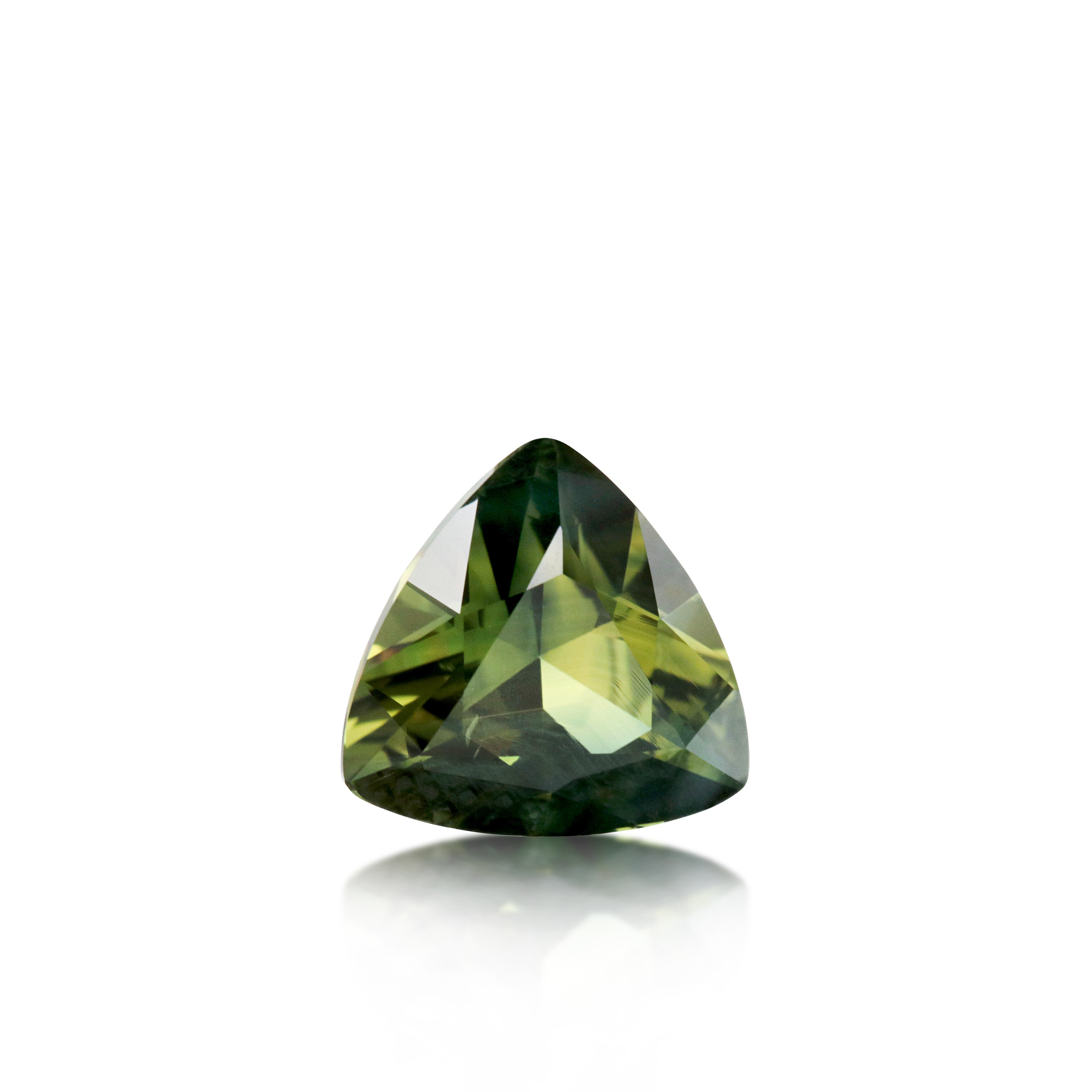 Australian Sapphire — 2.97 cts Trilliant | Parti Sapphire