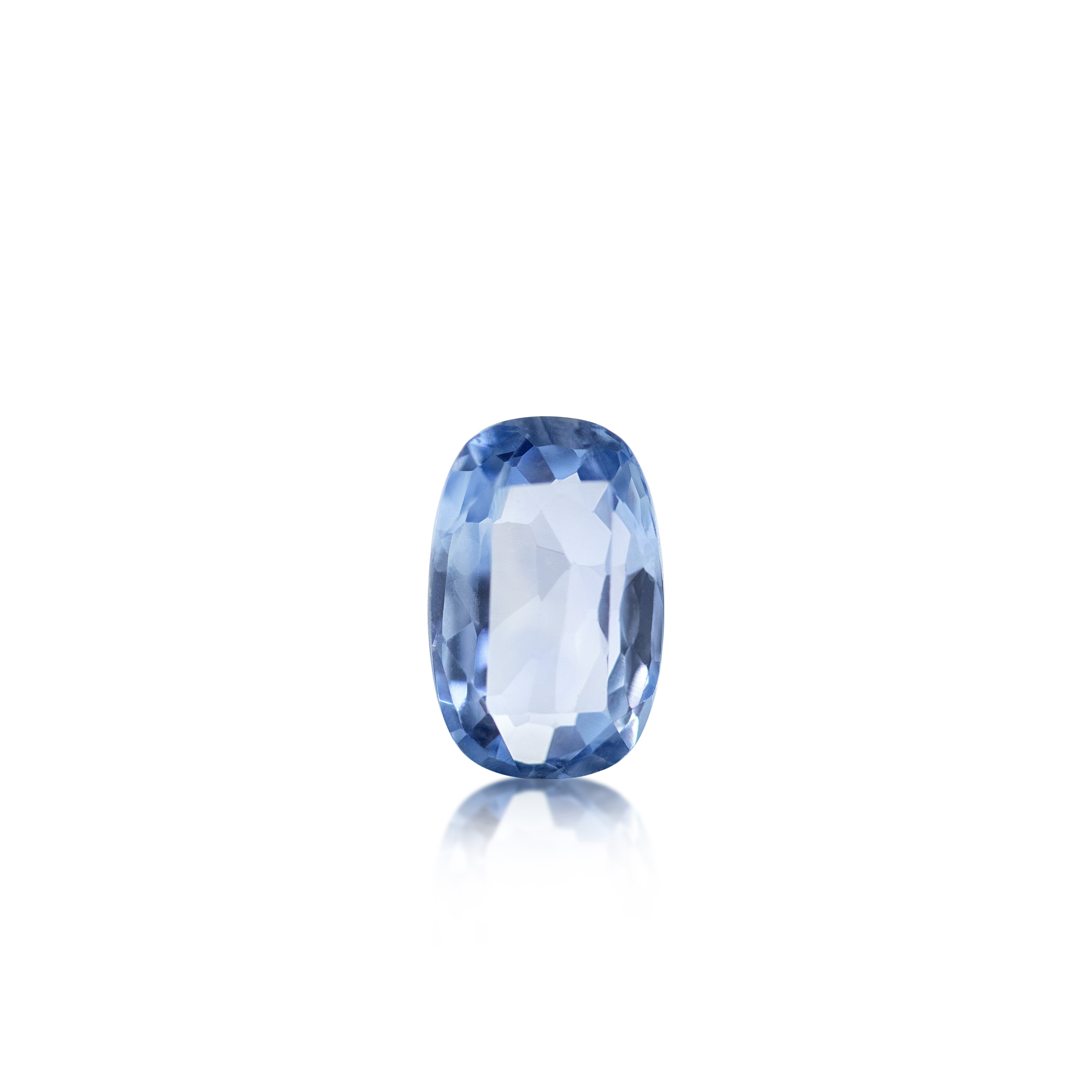 3.41 ct Cornflower blue Cushion cut Sapphire
