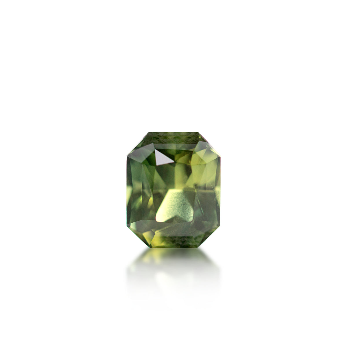 Australian Sapphire — 3.44 ct Emerald Cut | Parti Sapphire