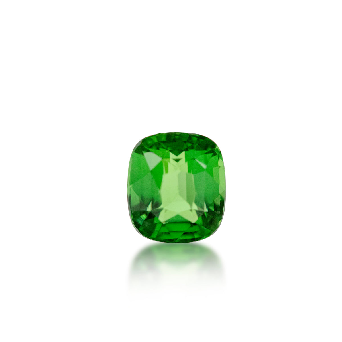 Green Tourmaline — 1.09 ct Cushion | Loose Tourmaline