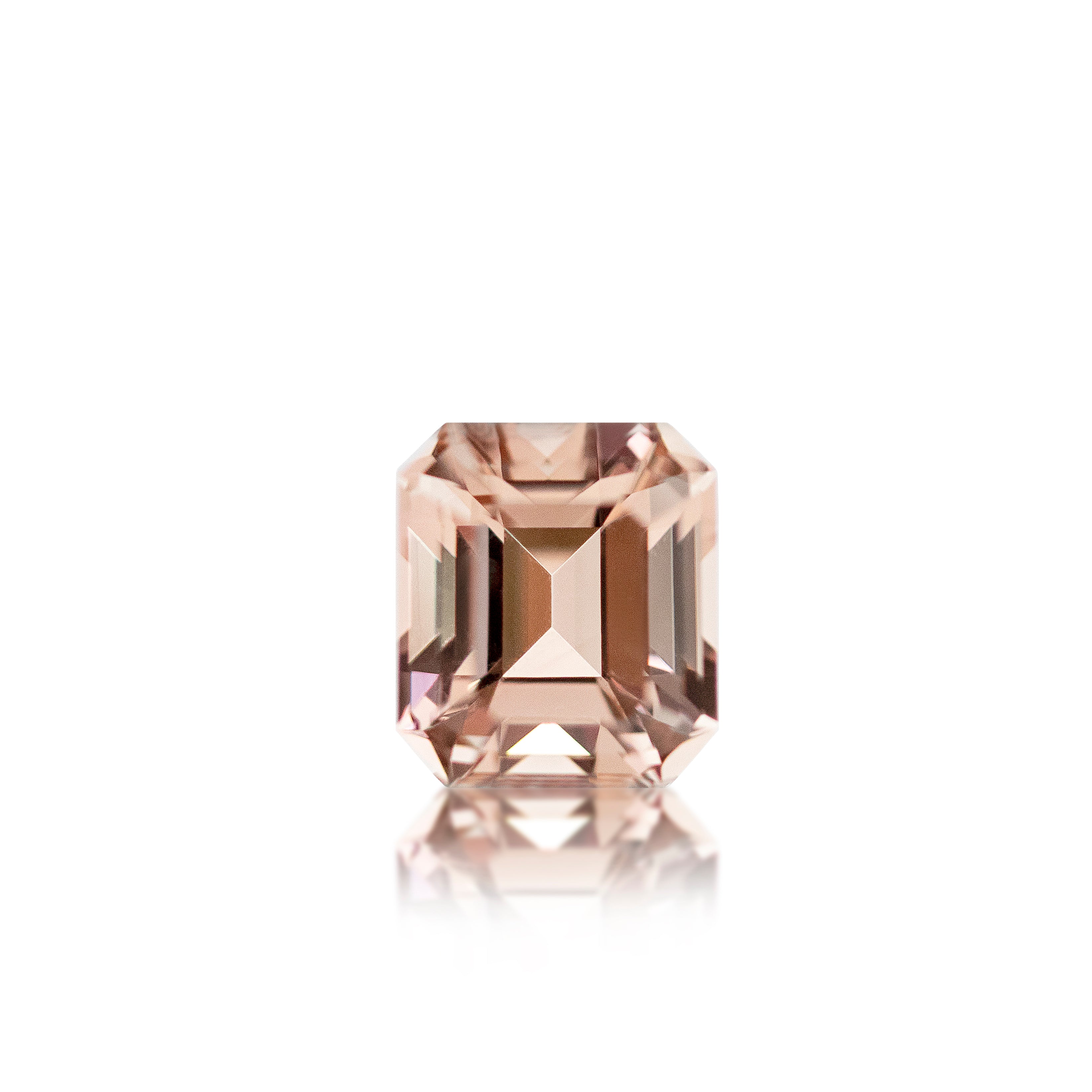 1.44 ct Light Pink Emerald cut Tourmaline