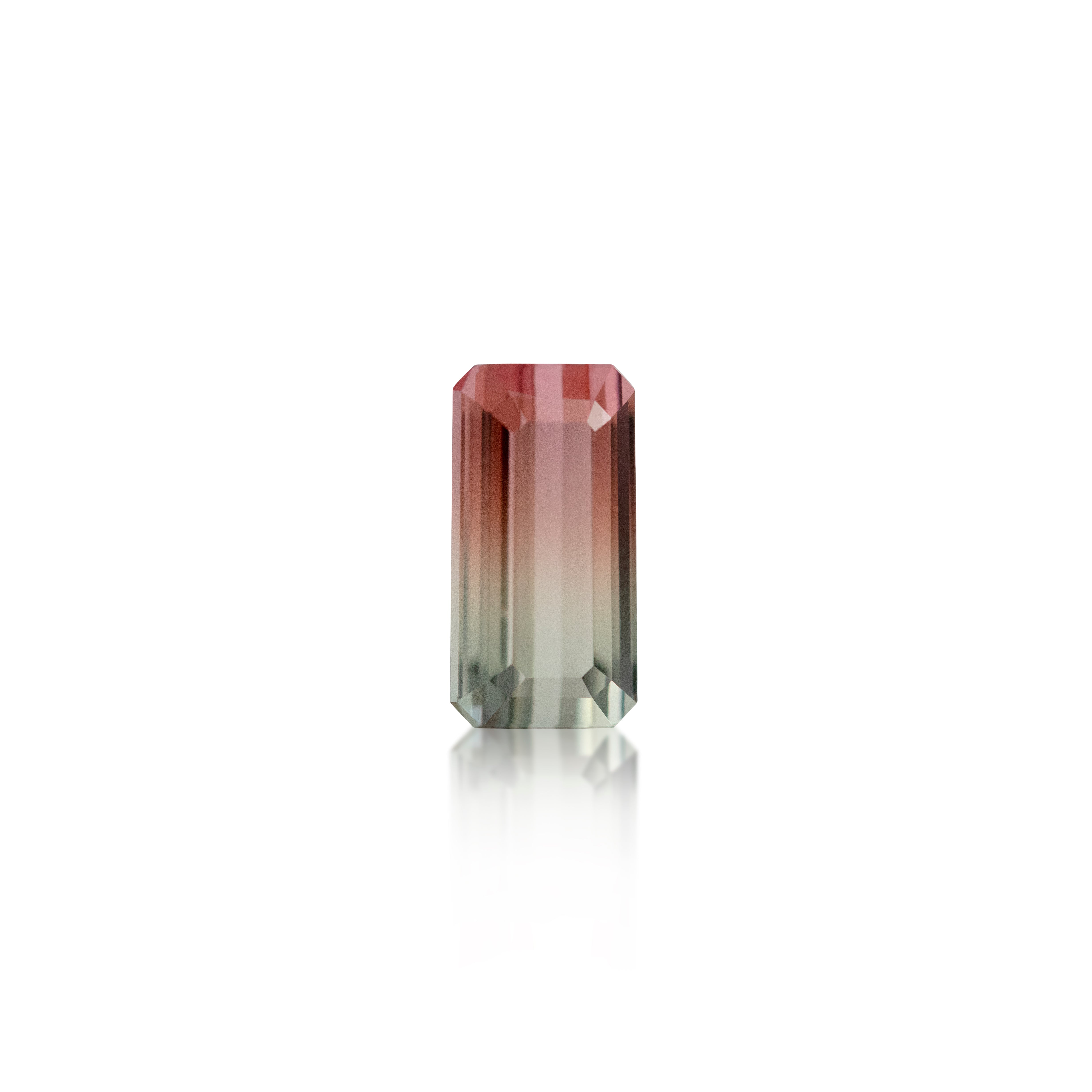2.13 ct Bi-Colour Tourmaline