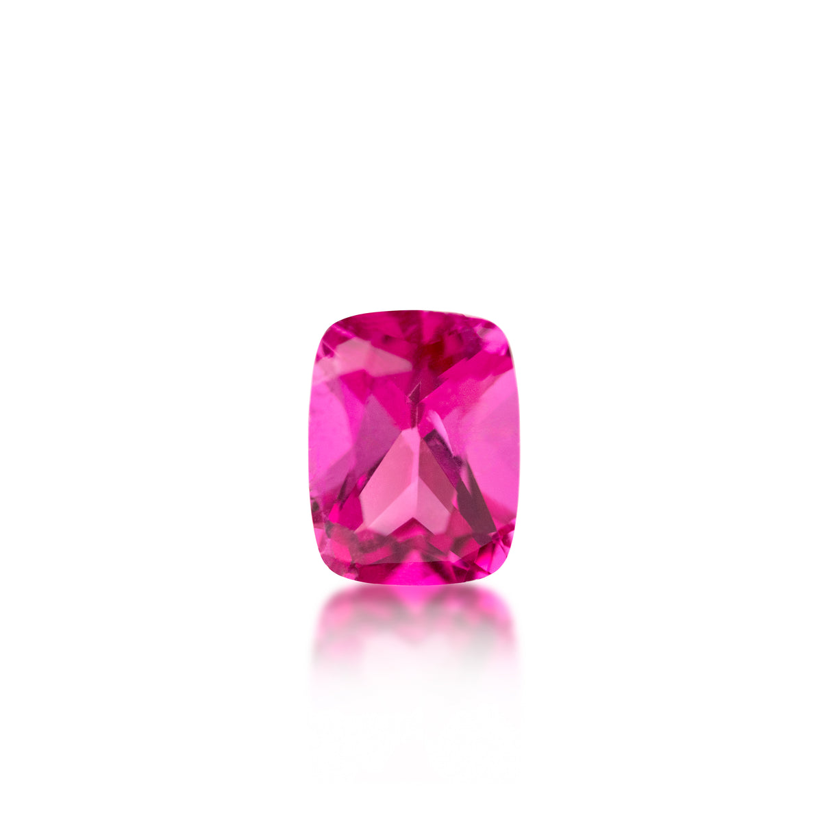 2.30 ct Rubelite Tourmaline Cushion Cut | Loose Stone