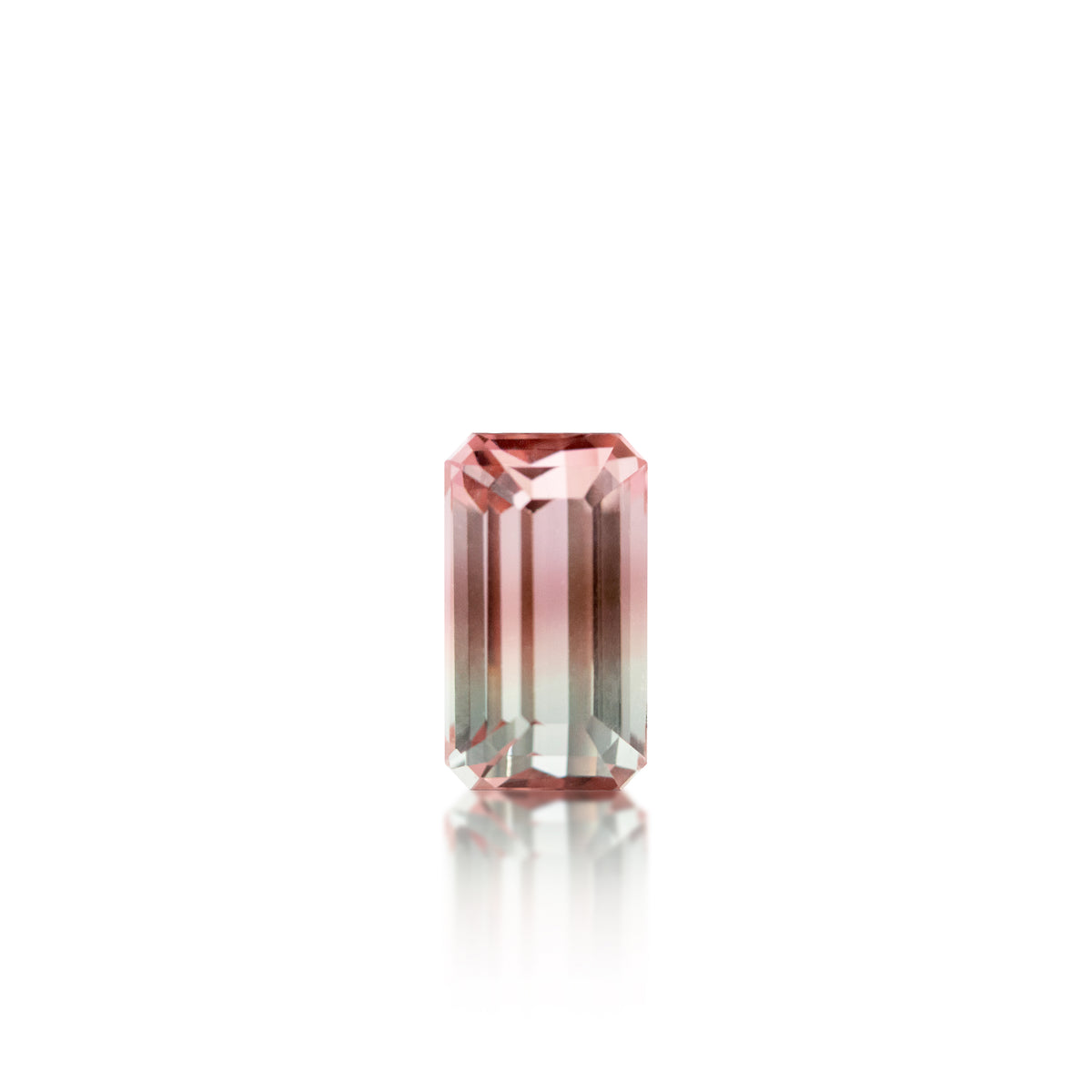 Bi-Colour Tourmaline — 2.99 ct Emerald | Loose Tourmaline