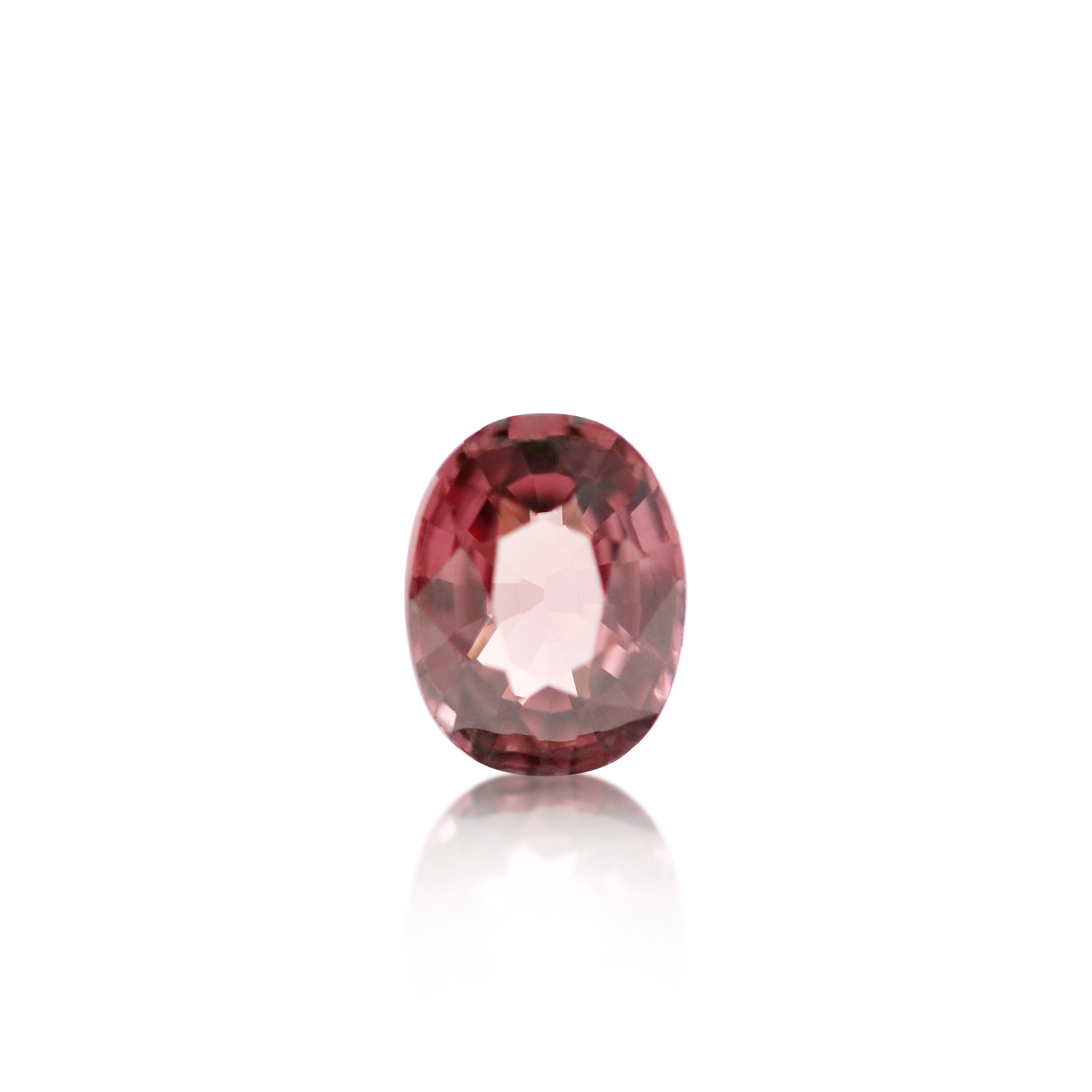 1.78 ct Oval Cut Pinkish Purple Zircon