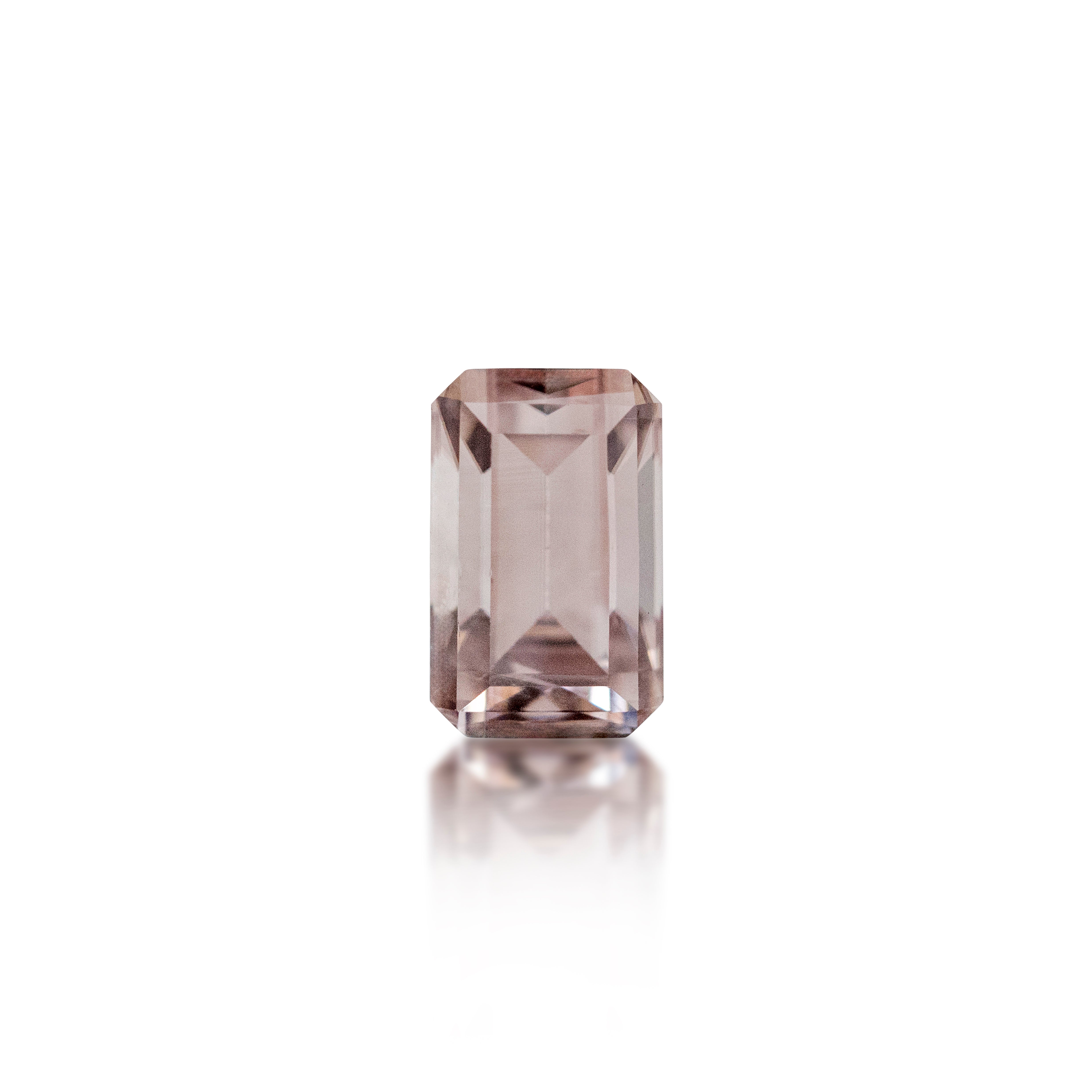 Australian Zircon — 3.10 ct Emerald Cut | Loose Brown Zircon