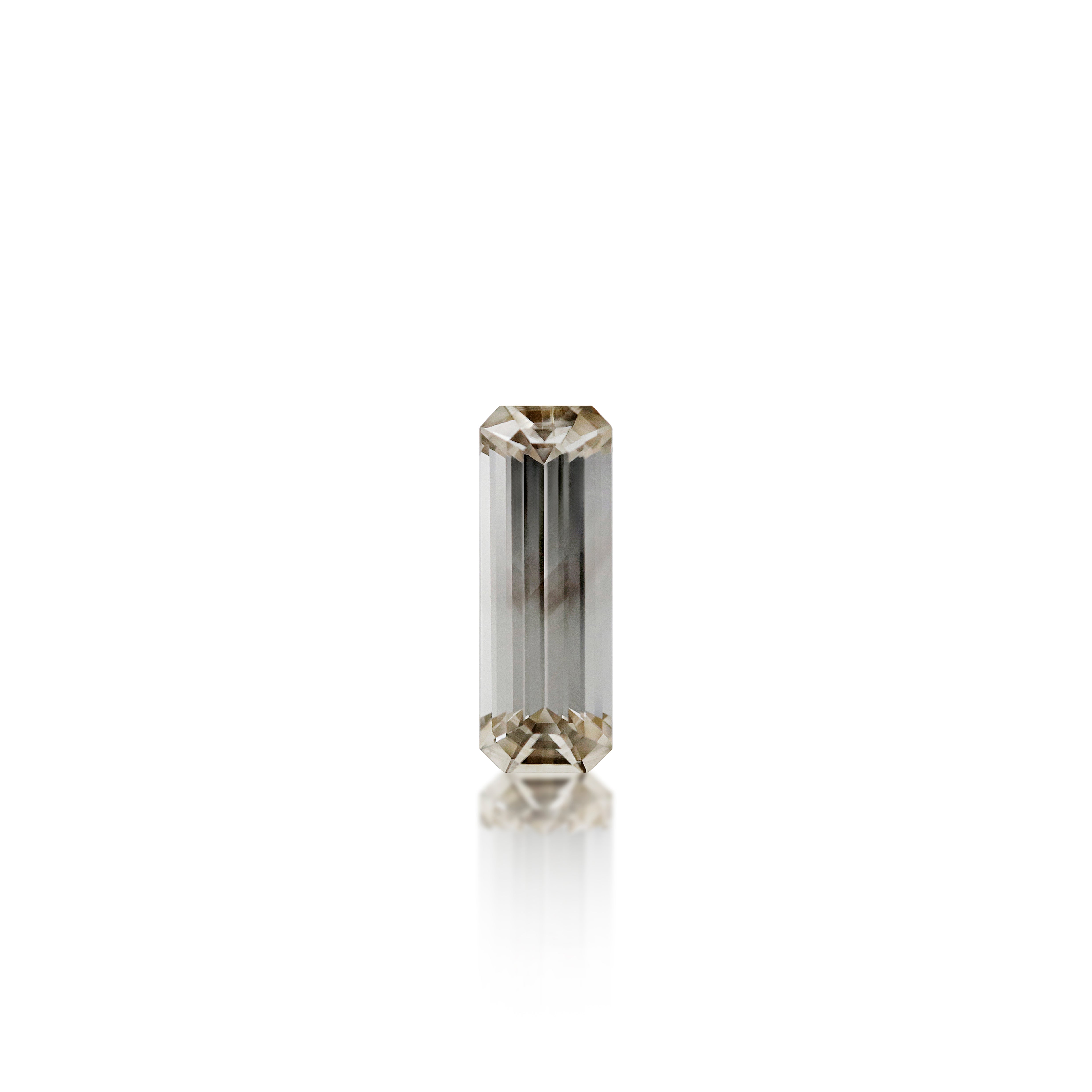 Australian Zircon — 4.67 ct Emerald Cut | Loose Bi-Colour Zircon