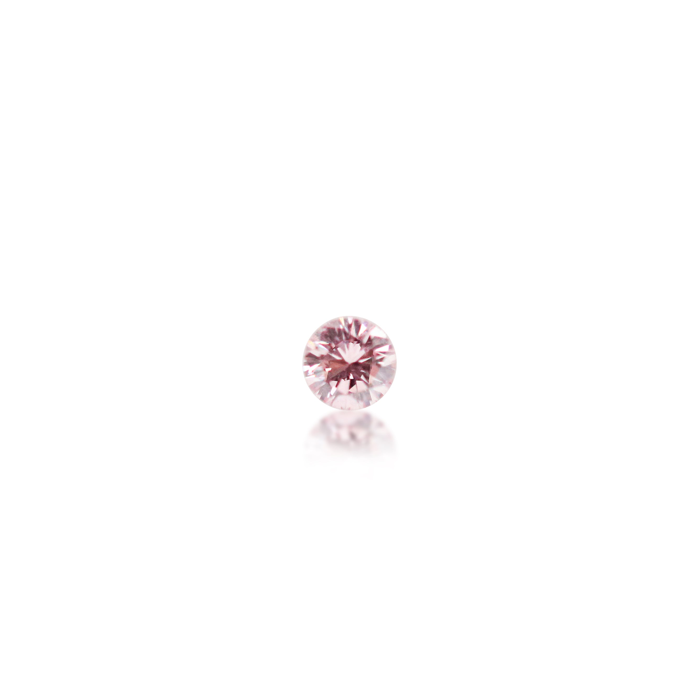 0.05ct Argyle Pink Round Brilliant Cut 5PR