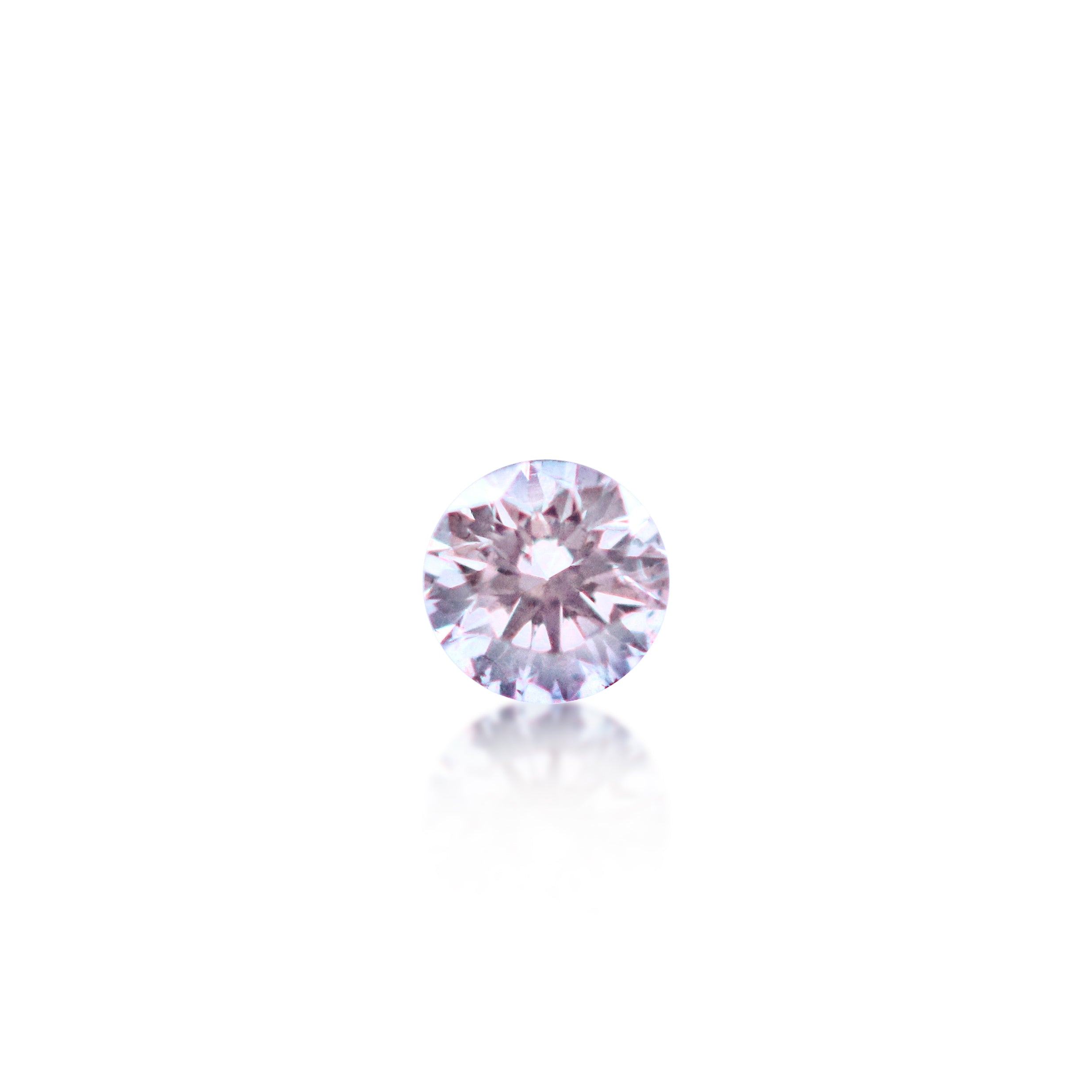 0.04ct Argyle Pink Round Brilliant Cut 8PP