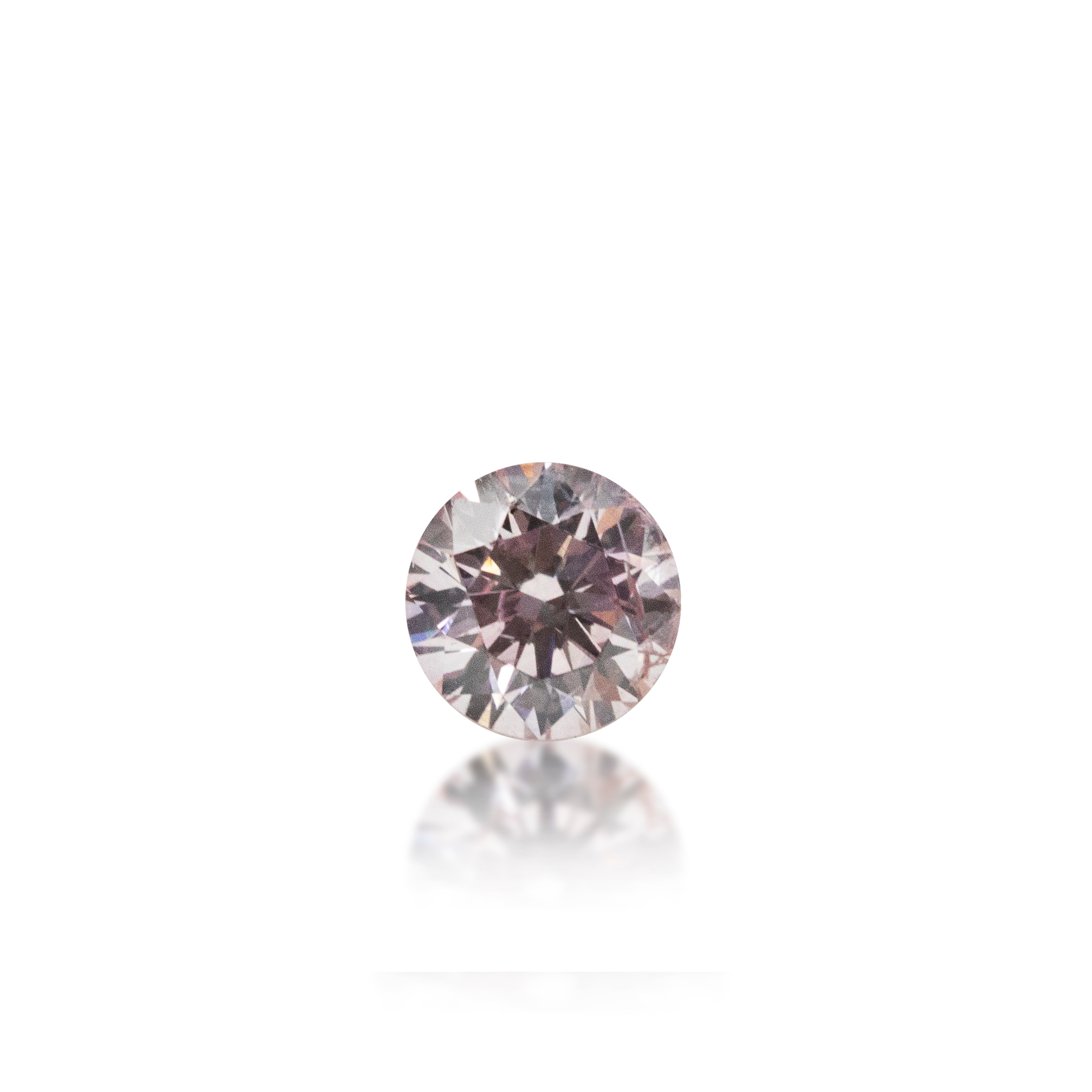Argyle Pink Certified diamond 0.14 cts 7P Colour