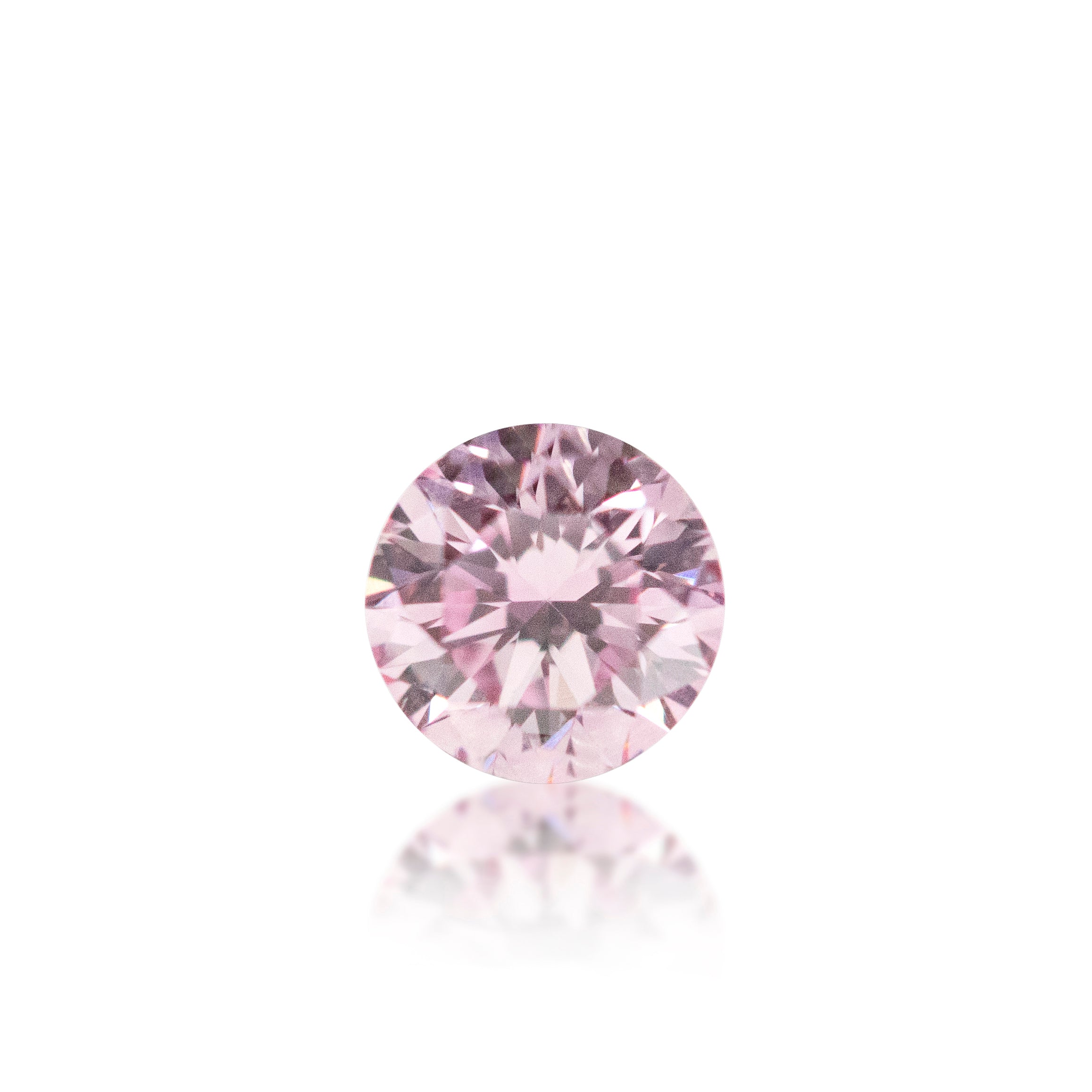 0.16ct Argyle Pink 6PP Round Brilliant Cut
