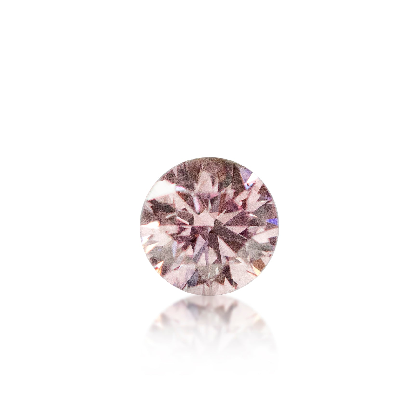 0.158 ct Argyle Pink Round Brilliant Cut 7PP