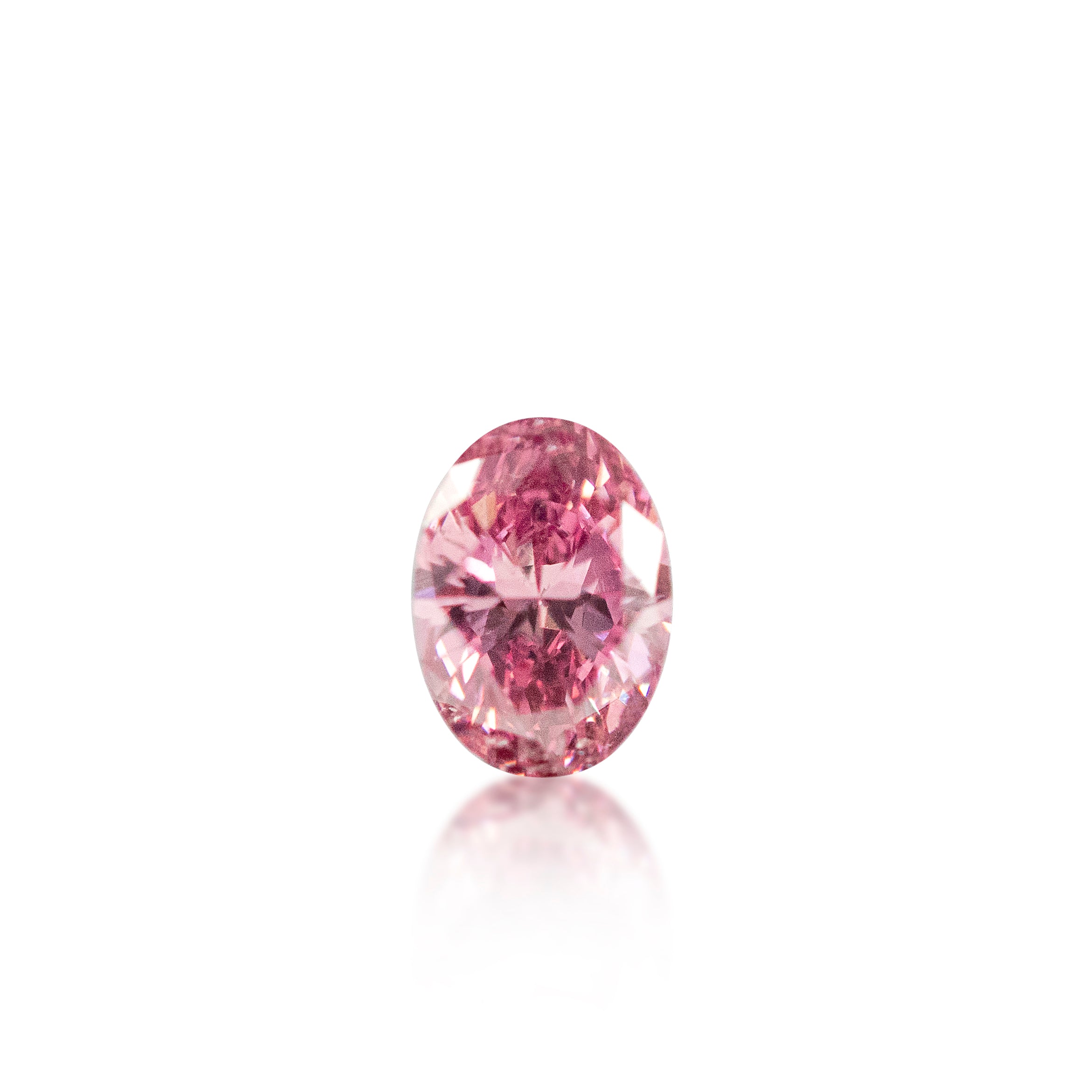 0.26ct Argyle Pink Oval Cut 3PP