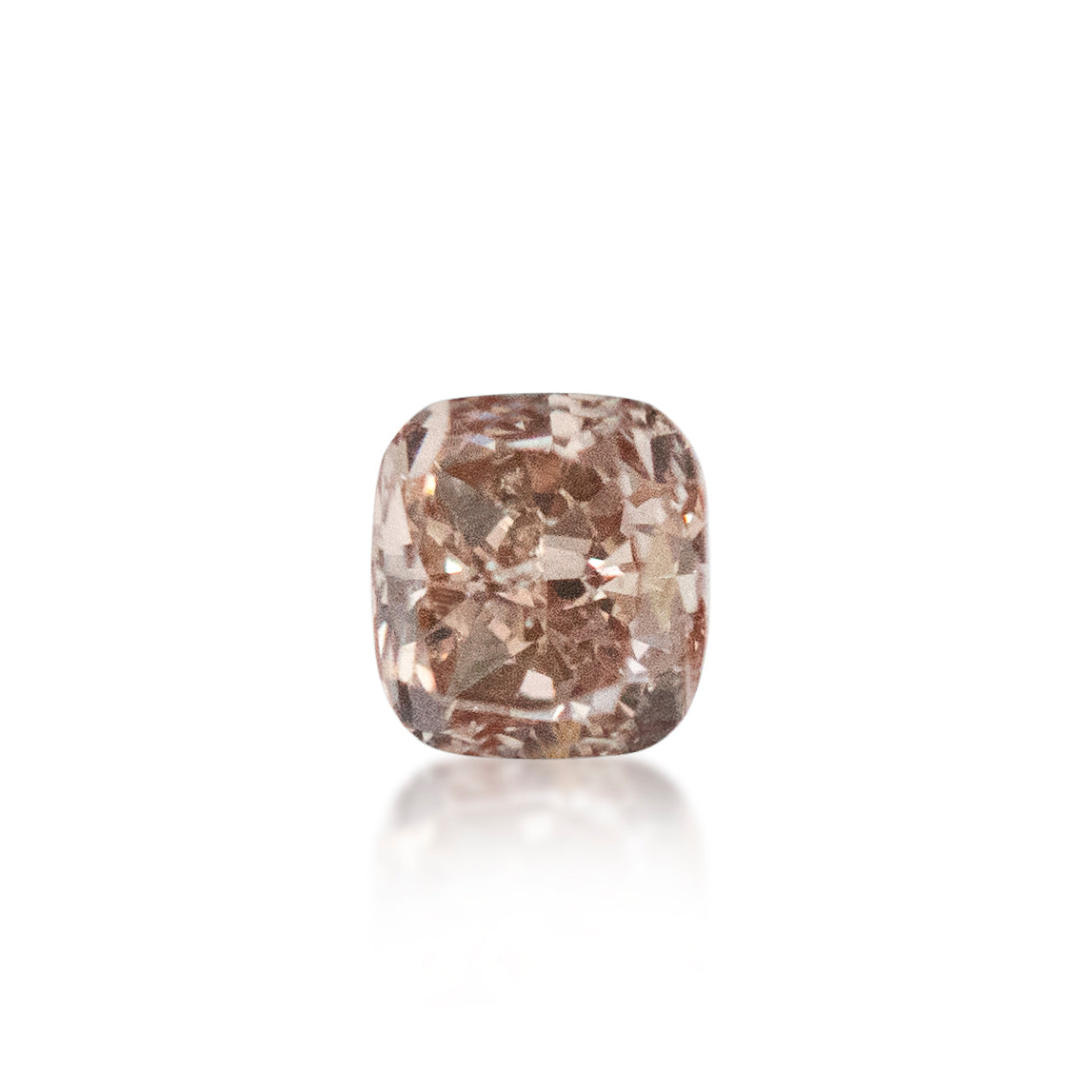 0.17ct Argyle Pinkish Brown Radiant Cut 