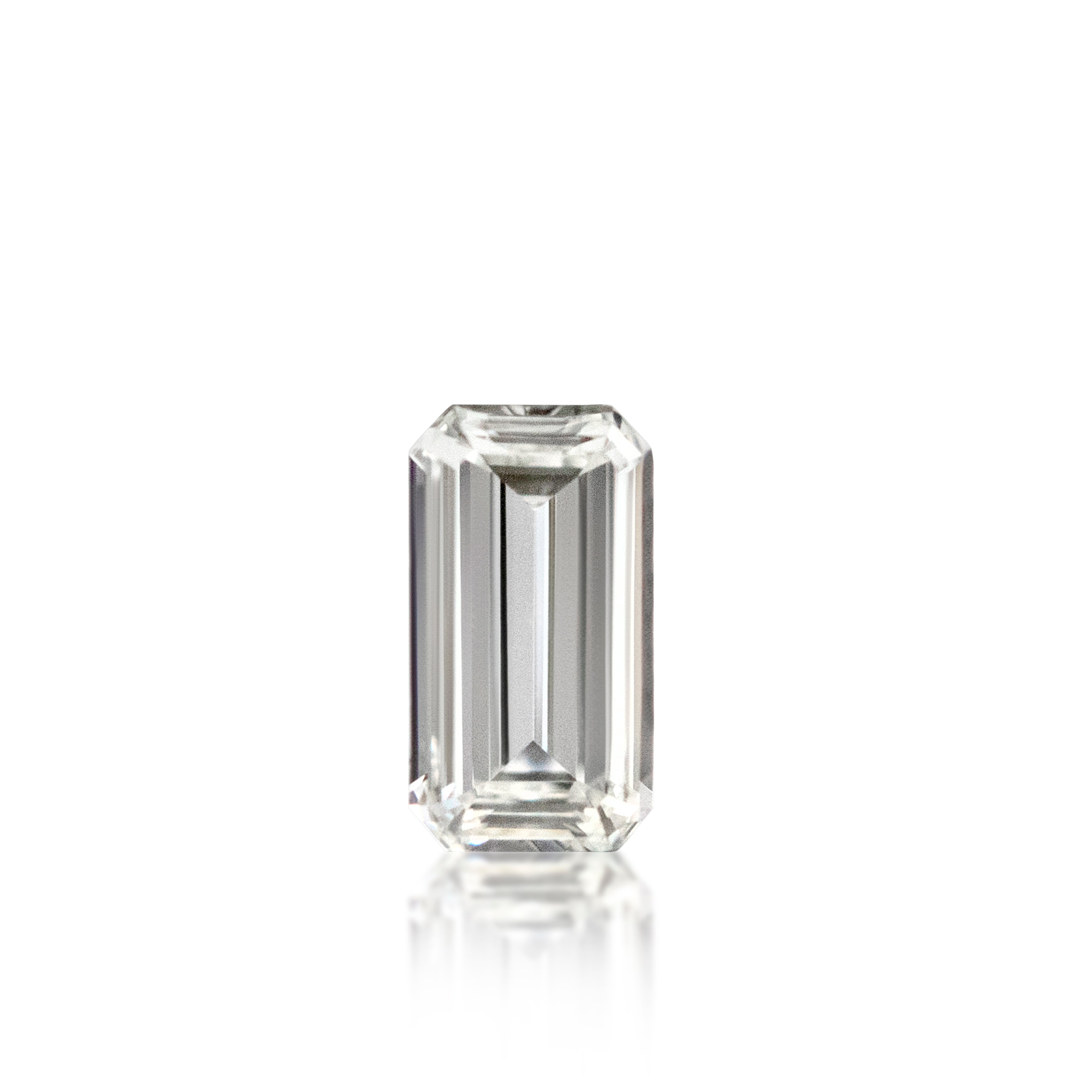 Antique Old Emerald Cut Diamond 0.90 ct | F VS1