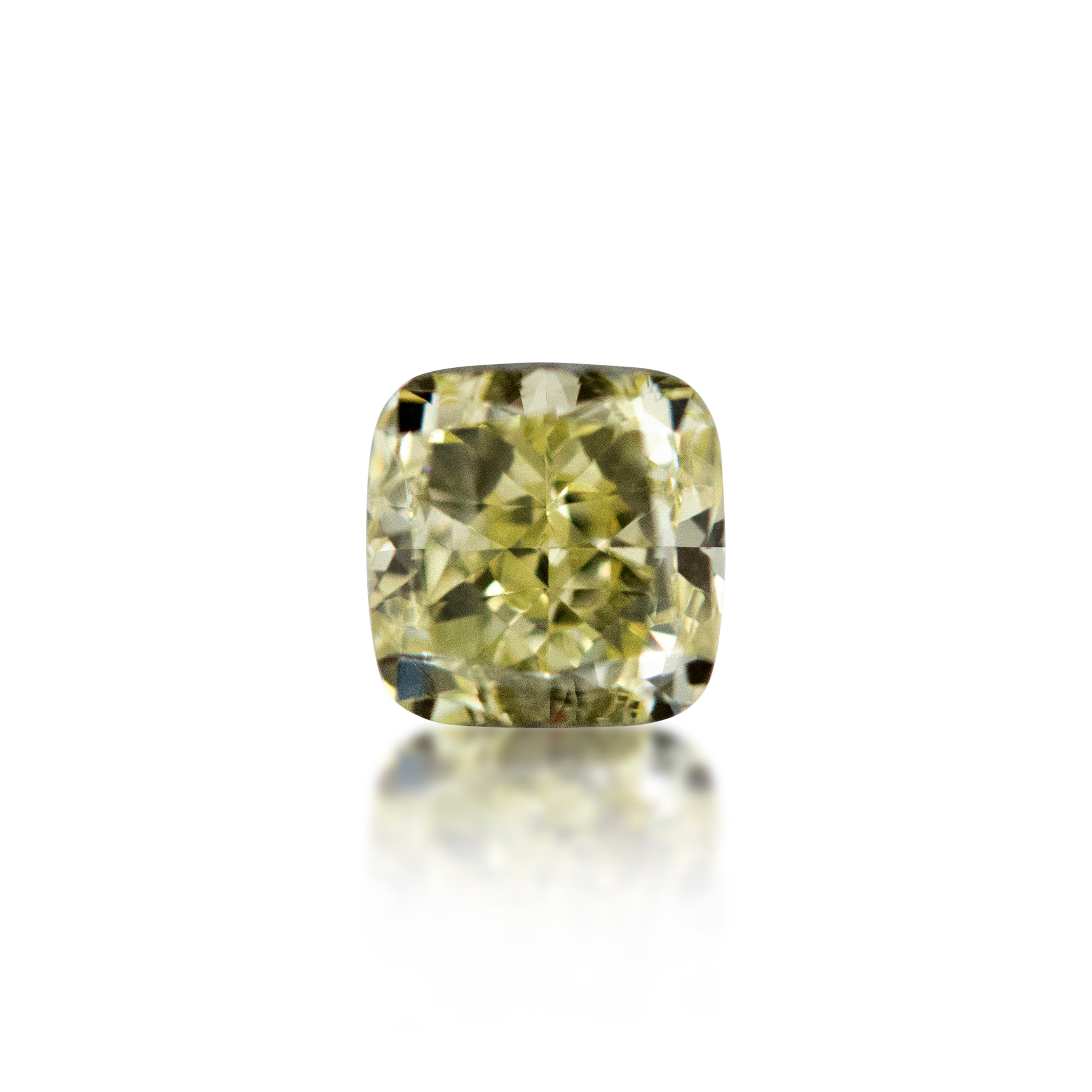 1.34 ct Cushion Cut Fancy Yellow