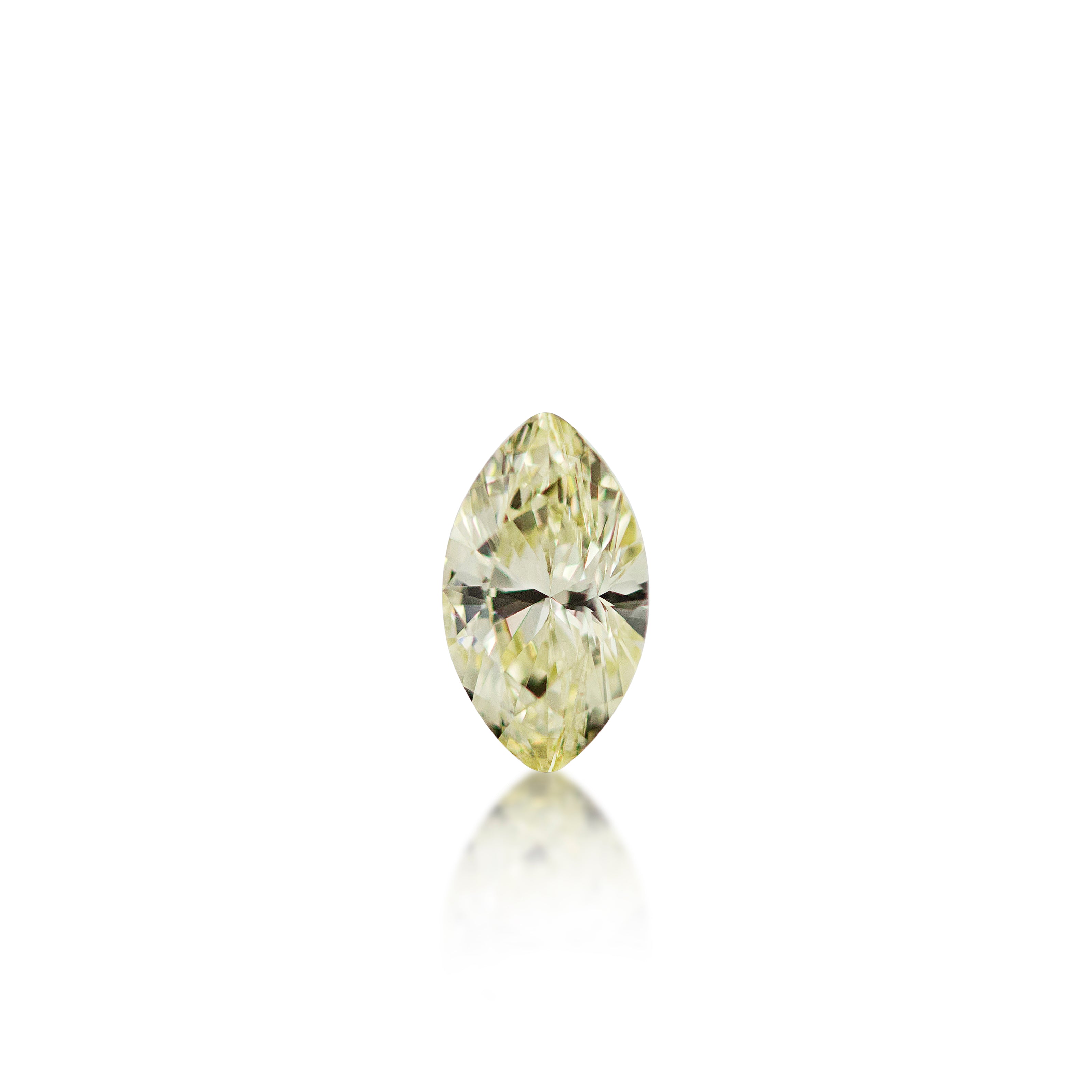 0.35ct Marquise Cut Fancy Yellow
