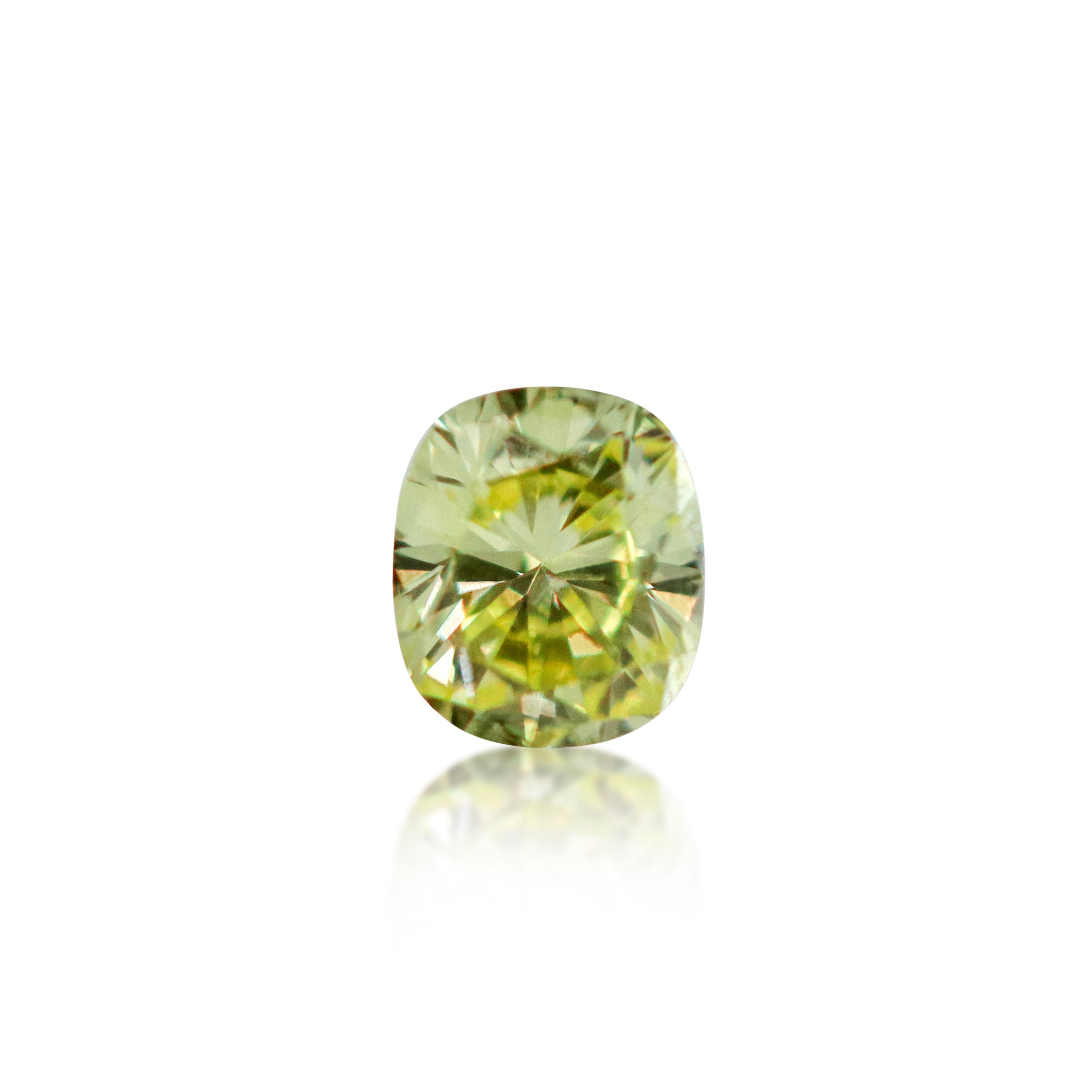 0.17ct Fancy Light Yellow Oval Cut