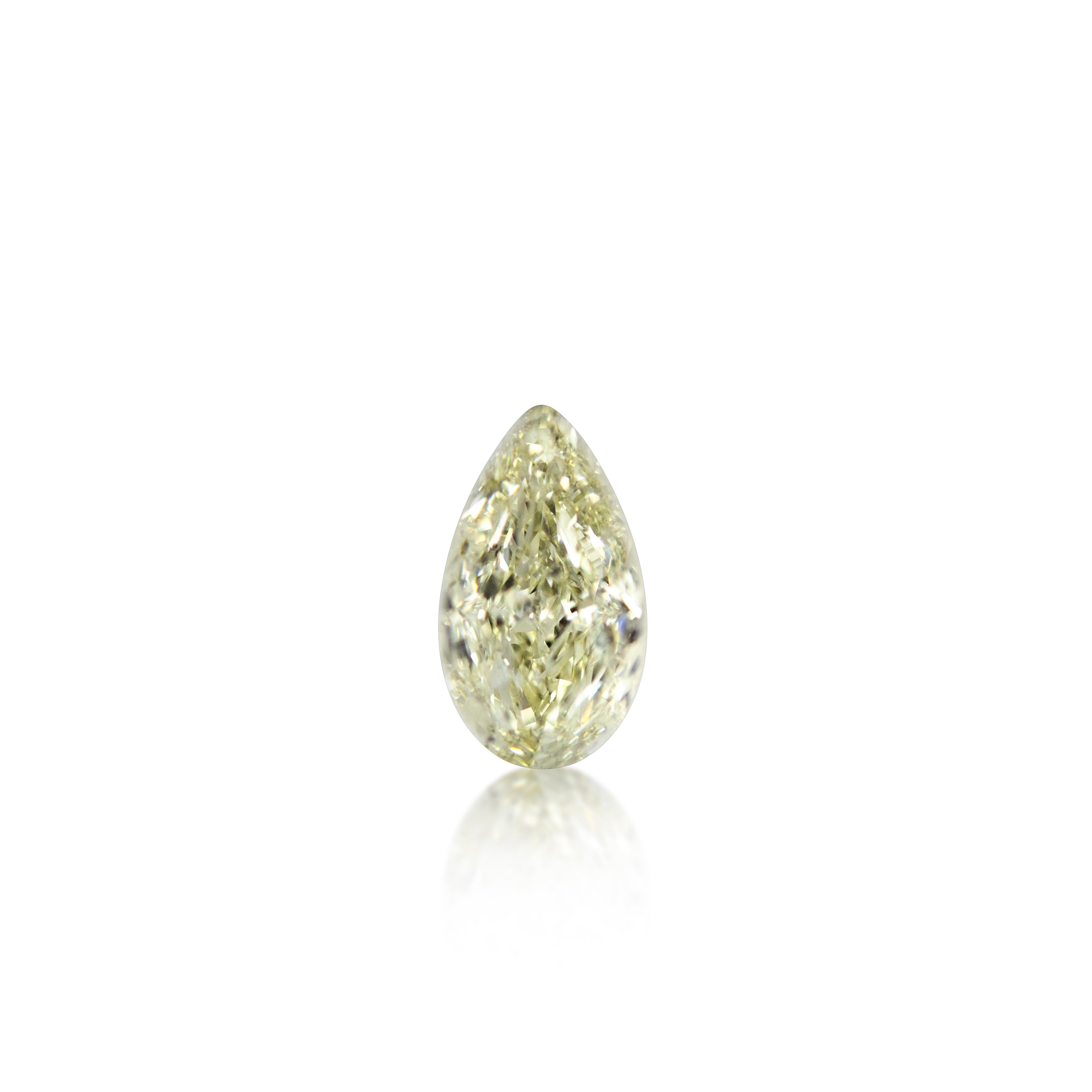 1.72ct Pear Cut light "N" Coloured